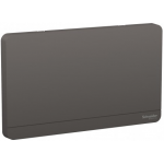 Schneider Electric 施耐德電氣 AvatarOn 兩位空白掣面 (石墨灰) (E8330TX_DG_C5)